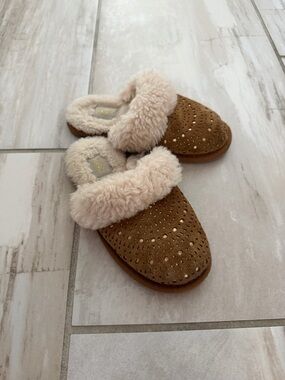 UGG  Shearling-Lined Slip-On Mule